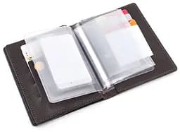 Шкіряна обкладинка для документів GRANDE PELLE 14х10,5х2 см acs0026398 - мініатюра 4