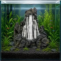 Декорація Hobby Sandfall 25,5×20×26,5 см - підводний піщаний водоспад для акваріума (41796) - мініатюра 4