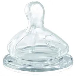 Силіконова соска Bebe Confort 3102201000 EMOTION PHYSIO 2шт розмір S повільний потік широка основа (3220660266906)