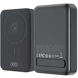 Зовнішній акумулятор - бездротовий магнітний XO PR231 magnetic 15W 10000mAh чорний - мініатюра 4