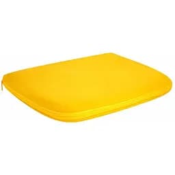 Плед-подушка флісова Bergamo Mild 180х150 см, жовта (202312pl-05)