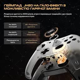 Геймпад бездротовий контролер Machenike G5 Pro для Switch, ПК, Android, IOS - мініатюра 4