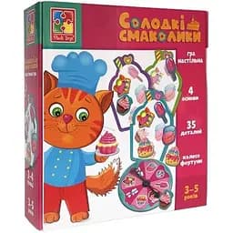 Настільна гра Солодкі смаколики Vladi Toys VT1804-42 укр