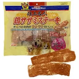 DoggyMan Chicken Steak With Collagen доггимен куриное филе с коллагеном Ласощі для собак 0.36кг