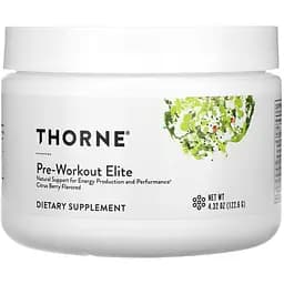 Передтренувальний комплекс Thorne Pre-Workout Elite цитрус та ягоди 122.6 г