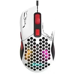 Компьютерная мышь Xtrike Me GM-316W игровая проводная с подсветкой 1.5 м белая