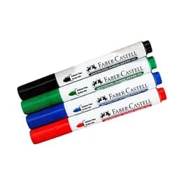 Маркери Faber-Castell для маркерних дощок 4 шт. 2.2 мм