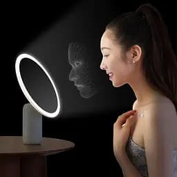 Дзеркало для макіяжу з LED-підсвіткою Doco DM001 - мініатюра 3