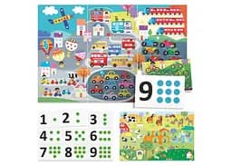 Настільна гра Headu Монтессорі. 123 Доторкнись (Montessori. Flashcards: 123 Touch) (MU54891) - мініатюра 2