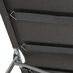 Ліжко розкладне Bo-Camp Sun Lounger 3 Positions Anthracite (1304480) - мініатюра 5