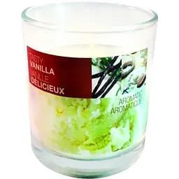 Свеча в стекле Bolsius Ваниль 80х72 мм белая (370375)