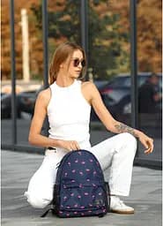 Жіночий рюкзак Sambag BRIX PJT FLAMINGO 40 x 27 x 15 см (11711053) - мініатюра 7