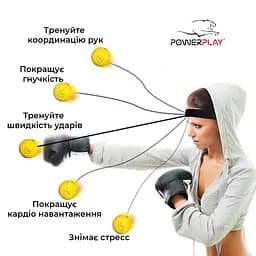 Файтбол PowerPlay 40-60 см fit0011308 - мініатюра 6