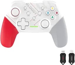 Геймпад Bloody GPW50 White/Red/Grey бездротовий USB 2.4GHz для ПК/PS3/Android подвійна вібрація - мініатюра 7