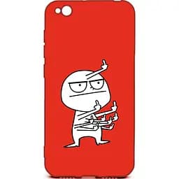 Чохол-накладка Toto Cartoon Soft Silicone TPU Case Xiaomi Redmi Go FK9 Red