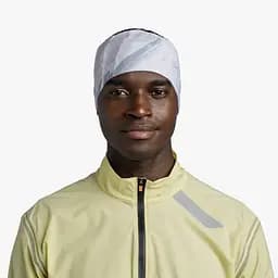 Пов'язка на голову Buff Tech Headband, Snout Ash Білий-Сірий - мініатюра 2