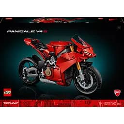Конструктор LEGO Technic Мотоцикл Ducati Panigale V4 S 1603 деталі (42202) - мініатюра 2