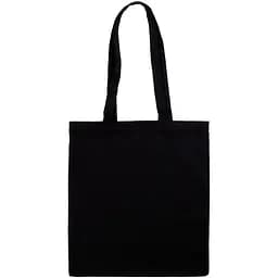 Сумка Rosa Talent 38х42 см ручка 70 см чорна бавовна 200 г/м2  