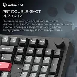 Клавіатура GamePro Asgard Drakkar (MK305BK) - мініатюра 9