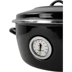 Каструля з термометром Vitrinor Dutch Oven 26 см 5 л чорна  (2111692) - мініатюра 3