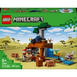 Конструктор LEGO Minecraft Шахтная экспедиция «Броненосец», 247 деталей (21269)