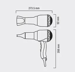 Фен Valera Swiss Metal Master Light Emotion [584.01/I EM RC] [79219] - мініатюра 6