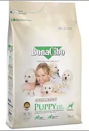 Сухий корм для цуценят BonaCibo Puppy Lamb&Rice 3 кг з ягнятиною та рисом