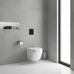 Панель змиву для унітазу Grohe QuickFix Even Black 38966KF0, Чорний матовий - мініатюра 7