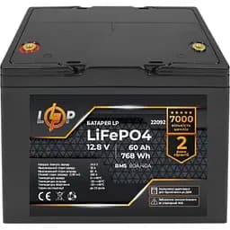 Джерело безперебійного живлення [ДБЖ] LogicPower B430 + LiFePO4 батарея 12.8V-60Ah BMS 80A/40A LCD [24828] [110208] - мініатюра 6