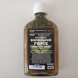 Водная настойка на листьях грецкого ореха 200 мл