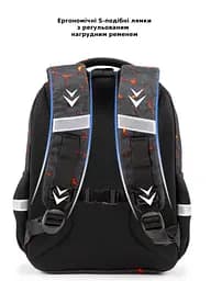 Ортопедичний шкільний рюкзак 6 в 1 для хлопчика School Standard 38х30х18 см з М'ячем для першокласника (SET 170-77) - мініатюра 7