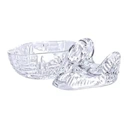 Цукорниця скляна у формі лебедя з кришкою 14*9*11 см Yiwu HP-YH-40 - мініатюра 4