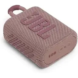 Колонка JBL GO3 (JBLGO3PINK) бездротова портативна рожева 6925281975677