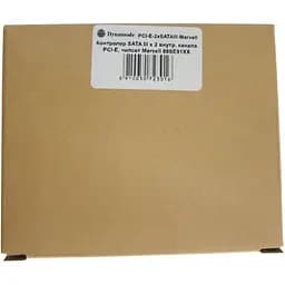 Контроллер Dynamode PCI-E to 2 х SATA III (6 Гбит/сек), 2 внутр. канала, чипсет Marvell 88SE91XX - мініатюра 6