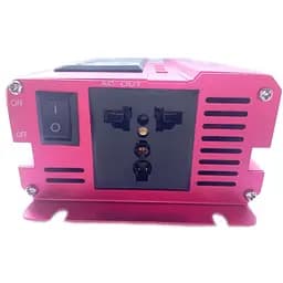 Автомобільний інвертор Bei Long Power Inverter 020 c 12V на 220V 4000W модифікована синусоїда Red, 3 розетки, 4 USB (11062) - мініатюра 4