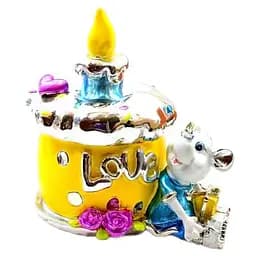 Шкатулка Мишка 11х10х6 см