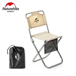 Розкладний стілець зі спинкою Naturehike MZ01 NH18M001-Z (Хакі) - мініатюра 2