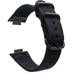 Нейлоновый ремешок Primo Traveller для фитнеса браслета Huawei Watch Fit 2 Black