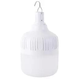 Лампа акумуляторна з гачком 120W + кабель Micro-USB біла