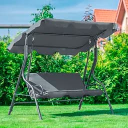 Садова гойдалка 4Р Garden тримісна 180х110см - мініатюра 13