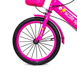 Велосипед дитячий Scale Sports 16 дюймів рожевий 231894 - мініатюра 4