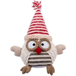 Новорічна м'яка іграшка Novogod'ko Сова в ковпачку 30 см (974011)