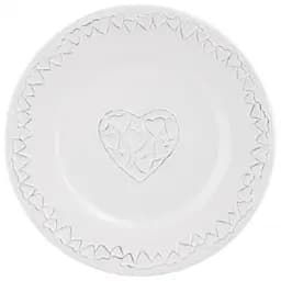 Тарелка десертная Elisey 19.5 см Сердца (010AS) 1 шт  