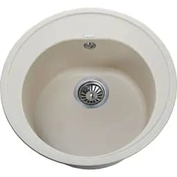 Гранітна мийка Globus Lux Martin слонова кiстка 510