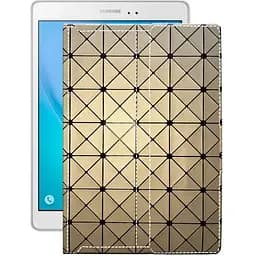 Чехол StatusCASE из экокожи для планшета Samsung Galaxy Tab A 9.7 (T550, T555) Золотой ромб