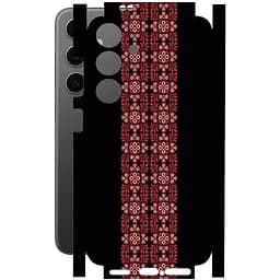 Захисна плівка StatusSKIN для Samsung Galaxy S24 SM-S921 Корпус Вініл Вишиванка 2