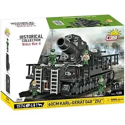 Конструктор Cobi Друга світова війна Самохідна мортира Карл, 1574 деталі (COBI-2560)