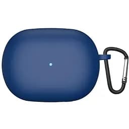 Чохол-накладка DK Silicone Candy Friendly із карабіном для Xiaomi Redmi Buds 4 Pro (dark blue)