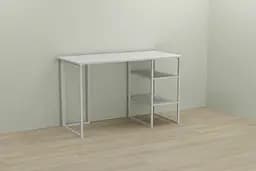 Комп'ютерний стіл Ferrum-decor Кевін 75x120x60 білий ДСП Білий 16мм (FRD-101249) - мініатюра 4