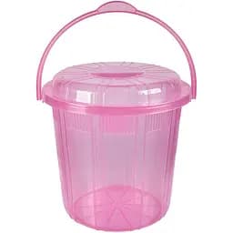 Відро Stars Plast рожевий 16 л (94338/рож)